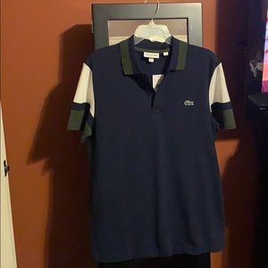 Men’s Lacoste slim fit polo
